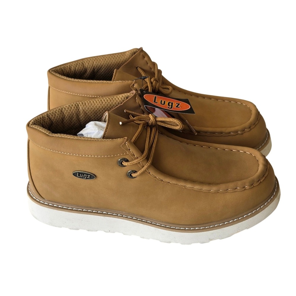 Lugz Foraged Men 10 USA Wheat Chukka Boots Slip Resistant Moc Toe MFORAGED-7523